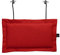 LILENO HOME Palettenkissen Set Anthrazit u. Rot - Deko-Kopfkissen 22x35 cm - Polster für Europaletten - Palettenkissen Outdoor als Sitzkissen für Palettenmöbel