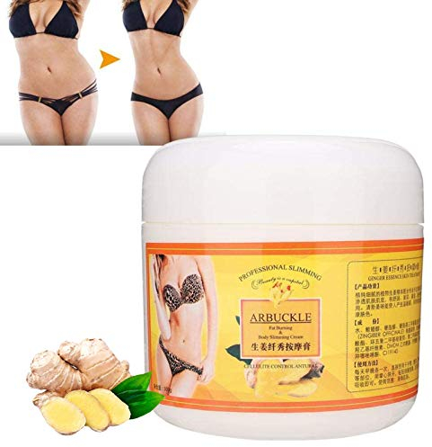 Schlankheitscreme,Cellulite Creme,300G fettverbrenner Anti Cellulite Creme Massage Ingwer, straffende Creme für Unisex Sculpting Belly Slimming Fat Burning Body Cream