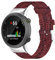 Yikamosi Compatibile con Garmin Forerunner 45 Cinturino,Sgancio Rapido Premium Nylon Chiusura in acciaio inossidabile Cinturino di Ricambio per Garmin Forerunner 45/Forerunner 45S/Swim 2,Vino rosso