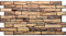 on1shelf 3D Wall Panels Stone Brick Slate Effect Decorative PVC Plastic Cladding (Natural Slate)