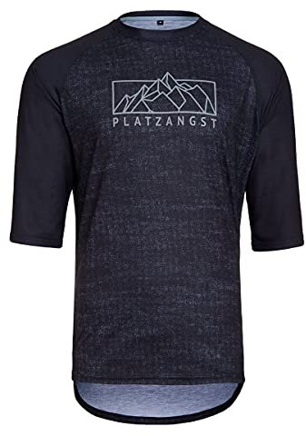 platzangst Mountain Jersey Schwarz XS