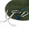 PIOSRTRR Grappling Hook with Rope-Includes Nylon Rope 8mm x 15M,Functional Grapple Hook and Double Carabiner,for Magnet Fishing / Drag / Tree Work