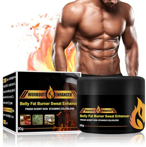Anti Bauchcreme, Fettverbrenner Heiße Creme, Straffende Muscle Slimming Creme, Slimming Creme, Creme zur Verbrennung von Körperfett, Fettverbrennung für Schlanke Oberschenkel, Arm und Bauchs