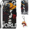 Staremeplz Hülle für iPhone 7/8/iPhone SE 2022 One -Piece Anime Handyhülle [Mit Luffy/Zoro Schlüsselbund] Cartoons Leder Schutzhülle Case Hülle für iPhone 7/8/iPhone SE 2022