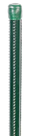 Alberts 609009Universalstab | geriffelte Oberfläche | grün kunststoffummantelt | Länge 800 mm | Pfosten-Ø 9 mm