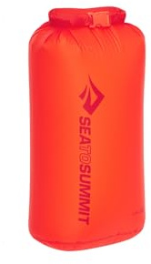 Sea to Summit - Ultra-SIL Dry Bag M 8L - wasserdichte Aufbewahrung - Rollverschluss & Patentierte Field Repair-Schnalle - Ultra-SIL-Gewebe - Wandern - 19.1 x 17.2 x 36.8cm - Spicy Orange - 39g