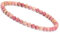 Unique Gems Perlenarmband Edelstein Damen Armband echter Rhodonit Ø 4mm Chakra Perlen Buddha Schutzarmband