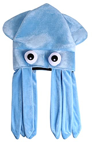 1Stk Oktopus-Hut verrückter Hut lustiger Partyhut Tiara Kinderkleidung lustiger Hut Krakenmütze aus Flanell Erwachsener Spielzeug Kopfbedeckung Requisiten Liebhaber Verbundvlies
