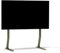 Pedestal Bendy Tall TV Ständer Hoch für Fernseher 40 bis 70 Zoll | TV Standfuß für Wohnzimmer | Hoher TV Stand | Einzigartiger Fernsehständer | TV Erhöhung (Mossy Green)