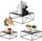 Nuptio Alzatina Dolci Torta Cake: Set di 3 Matrimonio Wedding Stand Nero Espositori Supporto Decorazioni Cupcake Bomboniere Biscotti Piazza Metallo Halloween Anniversario Baby Shower