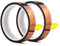 Hitzebeständiges Klebeband,2 Rollen Kapton Tape Polyimid Hitzebeständig Elektro Elektronik Isolierband Hohen Temperaturen Hochtemperatur Band für Sublimations Wellenlöten 3D Drucker 10mm