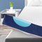 BedStory Topper 90x200cm, 10cm Höhe Matratzentopper aus Gel Memory Foam, H3&H4 atmungsaktiver Topper mit abnehmbarem Bezug für Mattress Boxspringbett Schlafsofa, Oeko-TEX Zertifiziert
