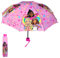 Barbie Ombrello Pieghevole Compatto, Ombrello per Ragazze, Struttura ad Alta Resistenza, Ombrello Design Bambola, Ombrello per Bambina