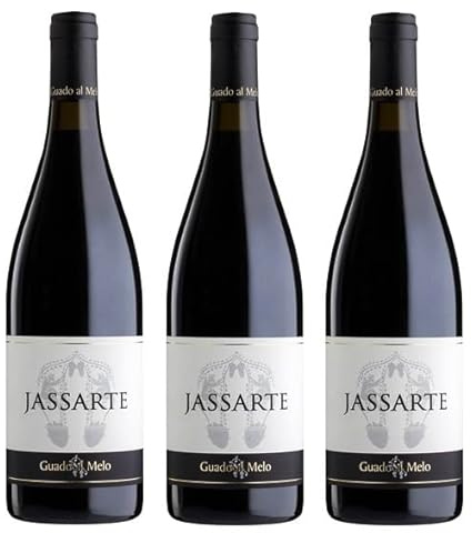 3x 0,75l - 2022er - Guado al Melo - Jassarte - Rosso - Toscana | Toscana I.G.P. - Italien - Rotwein trocken
