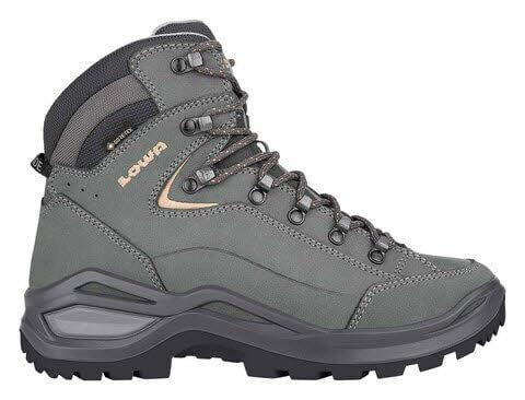 LOWA Stiefel mittel RENEGADE EVO GTX MID Ws W graphit/aprikose, 39.5