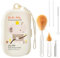 Baby Bottle Cleaner Brush - Clean Children's Drinking Bottles, Wine Glasses, Coffee Cups, Red Tea Cups, Drinking Kettles - Beige Elephant Travel Set