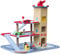 HYGRAD® Wooden Vehicle Garage Car Toy Kids Educational Traffic Control Toy With Cars Helicopter For Ages 3+