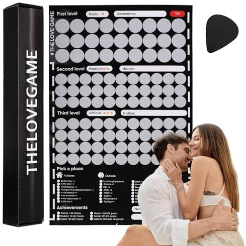 100 Date Night Love Game Poster Sexstellungen Poster Rubbeln Date Night Game Creative Scratch Off Poster Spiele für Paare Lustige Interaktive Date-Ideen Zum Rubbeln Romantisch Date Ideen für Paare