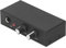 3.5mm 6.5mm Stereo Microphone Mixer, 3 Output Ports Aluminum Alloy Mixer Amplifier with MC33202 Operational Amplifier, Low Noise, 12V Power Interface, for Instruments, Computers,
