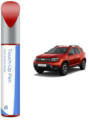 ENZ Arizona Orange Metallic Ausbesserungsfarbe für Dacia Exakte Übereinstimmung – Ausbesserung von Kratzern und Abplatzungen