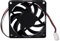 jiyaohui 1 unids ventilador de refrigeración de carcasa de ordenador ventilador de refrigeración de CPU de PC 12 V 7 cm 70 mm