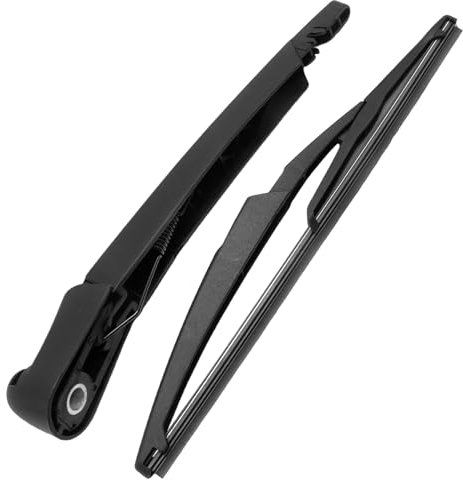 MospdyGear 2Pcs Rear Wiper Arm Blade and Arm Set, Back Windscreen Wiper Assembly, Replacement for Mini Cooper One R50 2001-2006