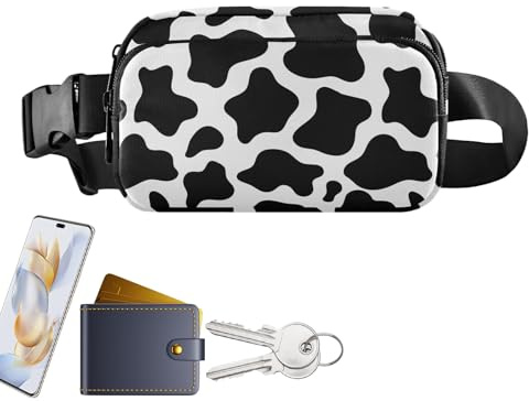 Gürteltasche für Damen, mehrere Taschen, wasserdicht, Laufgürteltasche, kompakte, modische Gürteltasche für Reisen, Wandern, Workout, Radfahren, B, Refer to Description, Unisex