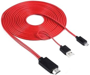 Tofficu Câble Adaptateur Micro Usb Vers Pour Téléphone Portable Câble Adaptateur Micro Usb Vers Interface Multimédia Haute Définition