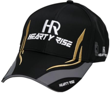 Hearty Rise Cap 2709 Black - Angelcap, Cappy, Angelmütze, Anglercap