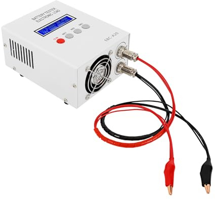 EBC-A20 Batterien Batterietester Akkutester Batterieprüfgerät 85W Batteriekapazitätstester mit LCD-Anzeige Lithium-/Blei-Säure-Batterien Kapazität Tester Lade- und Entlade Funktion Kapazitätstester