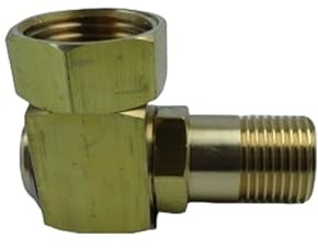 URPIZY Gartenschlauchadapter aus Messing, Ersatzteile für Schlauchaufroller, Zubehör Typ 4007, 4009