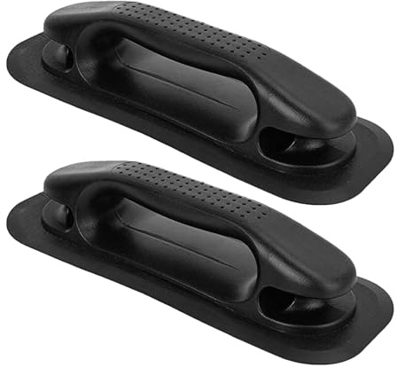 Marine-Haltegriff – 24 x 9 cm, kompakte Handstütze, flexible TPU-Schiene, selbstklebender Haltegriff mit verstärkter Basis | Yachtzubehör für Schlauchboote, Paddleboards und Boote bis hin zum Leichtge