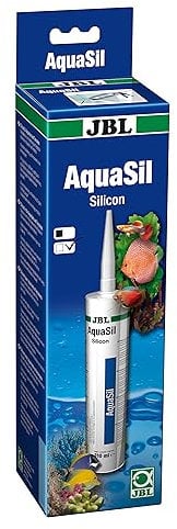 JBL - AquaSil Silicone pour aquariums et terrariums - transparent - 310 ml