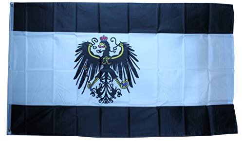 Yantec Flaggen Königreich Preussen 90 * 150 cm Fahne