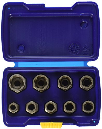 IRWIN Bolt Extractor Set, Metric, 9-Piece (54019)