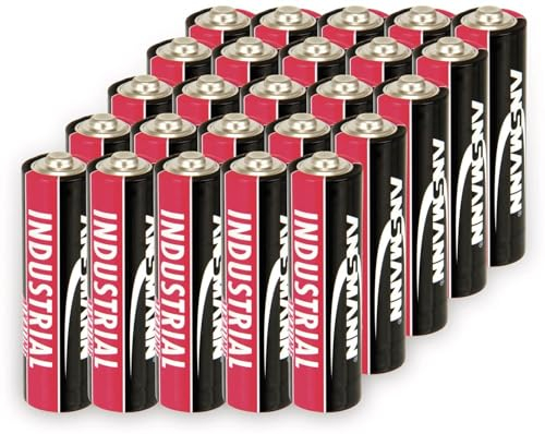 Ansmann Alkaline Batterien AA Industrial 1502-0002 (20 x Mignon AA LR6, 1,5 V, Kapazität: 2.700 mAh)
