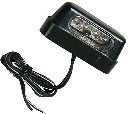 Lampa 90162 Luce Targa a 4 LED - Bianco - Omologato