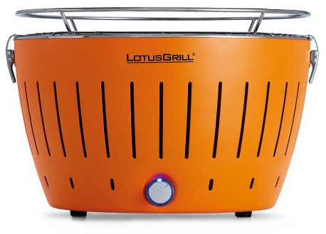 Lotus Grill – Mandarino Arancione – Il fumo libero barbecue a carbonella