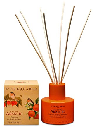 L'Erbolario Accord Duft für Dufthölzer, 125 ml - Orange - Heim - Glas - Duftdiffusor