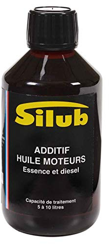 SILUB - Additif Huile, Moteur, boite de vitesse et pont 300ML (Traitement de surface Anti-Friction et Anti-Usure hautes performances)