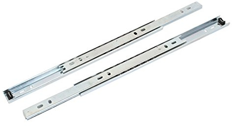 sourcing map a15121800ux0743 Schublade Folien 30 cm Länge Seite vormontieren Kugellager Schublade Folien 2 Pcs de