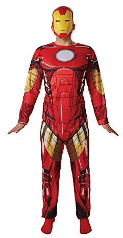 Rubies Official Marvel Iron Man Classic, Adult Costume - X-Large Halloween