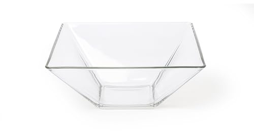Excelsa Kyoto Cup Mehrzweck quadratisch, Glas, transparent, 25 x 25 x 11 cm
