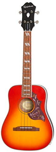 Epiphone Hummingbird Tenor Ukulele - Faded Cherry Burst