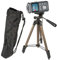 TronicXL Profi TRIPOD 19 Alu Stativ Diktiergerät Audiorekorder Aufnahmegerät 1/4 Zoll zb kompatibel für Roland Philips Tascam Sony Olympus Zoom H4n Pro H5 H6 mobile Recorder H2n Halterung