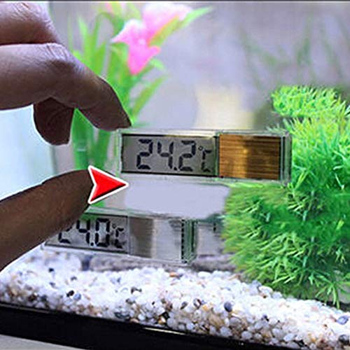 Hihey Aquarium Thermometer Meter LCD 3D Digital Elektronische Temperaturmessung Aquarium Thermometer