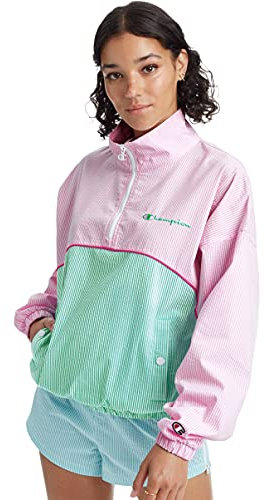 Champion Life Giacca da donna, colore: rosa (5 MP Ice Cake/Light Sea Green), Rosa (5 MP ICE CAKE/LIGHT SEA GREEN), XS