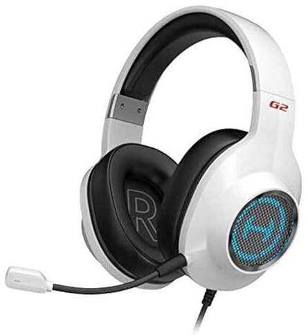 Edifier G2 II - Auriculares para Videojuegos (USB), Color Blanco