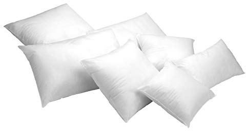 Todocama 2er-Packung, Füllung aus silikonisierter Hohlfaser, hohe Volumen, hypoallergen, alle Größen erhältlich, 2er-Pack (30 x 50 cm)