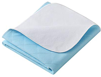 Beedsooth Assorbente Impermeabile Coprimaterasso, Lavabile Incontinenza Protezioni Materasso Foglio per Bebè Bambini Adulti Animale Domestico, Anziane - Blu, 70x90cm